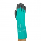 Ansell AlphaTec 58-735 Nitrile Chemical-Resistant Gauntlet Gloves